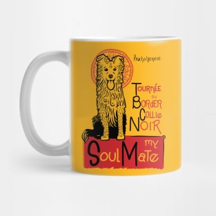 Funny Border Collie Owner Gift Collie Art Mug